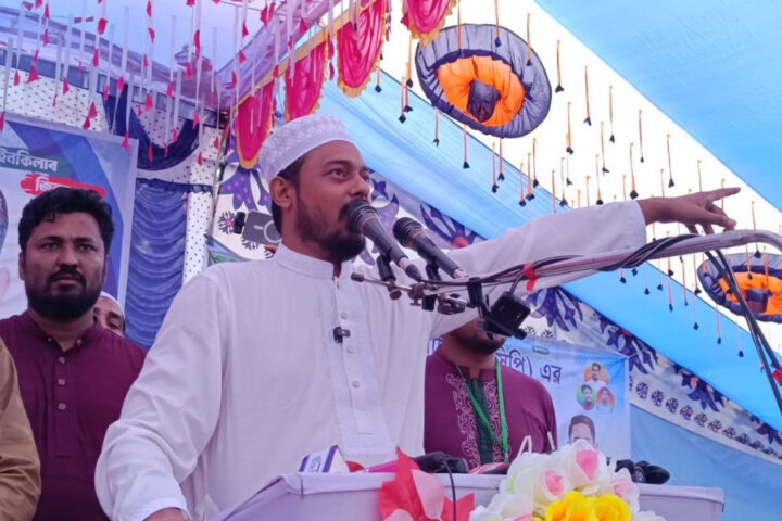 এনসিপির পদযাত্রা